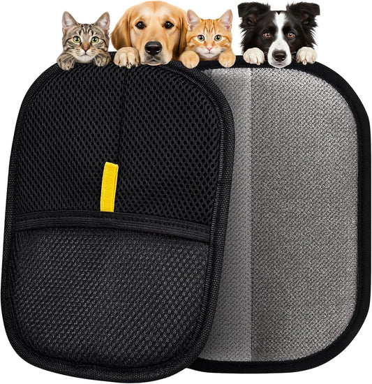 Pet Hair Removal Glove for Cats & Dogs, Reusable Magic Brush, Pet Hair Remover for Car Seat, Carpet, Couch, Magic Brush for Effortless
